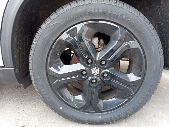 Suzuki Vitara 1.4 S Turbo 16V Sloopvoertuig (2017, Wit)