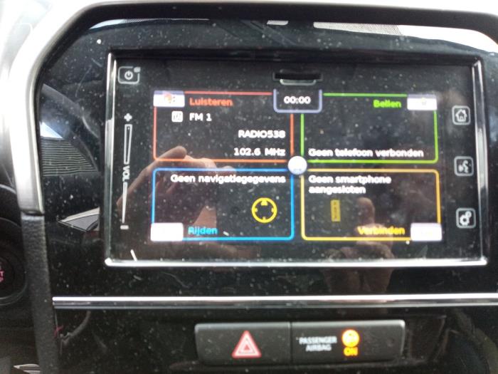 Suzuki Vitara 1.4 S Turbo 16V Sloopvoertuig (2017, Wit)