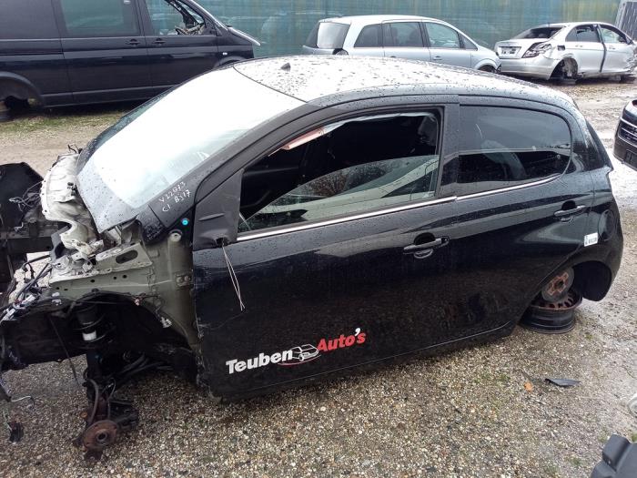 Citroen C1 1.0 Vti 68 12V Skrotfordon (2017, ZWART)