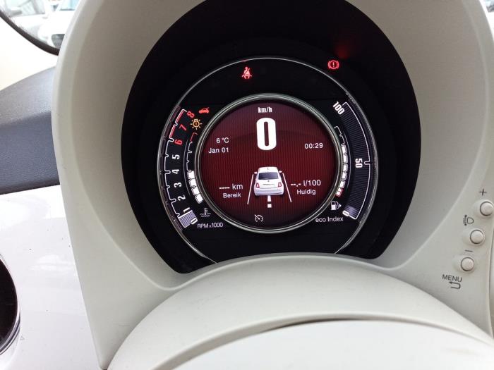 Fiat 500 1.2 Sloopvoertuig (2017, Wit)