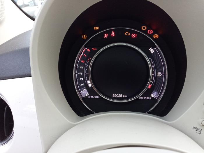 Fiat 500 1.2 Sloopvoertuig (2017, Wit)