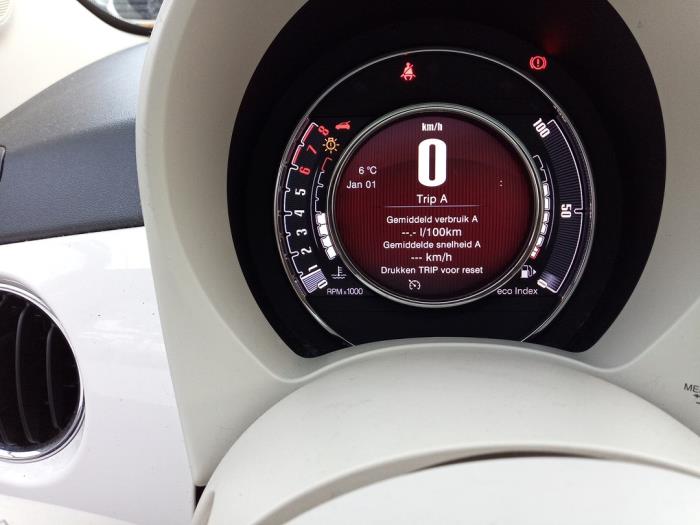 Fiat 500 1.2 Sloopvoertuig (2017, Wit)