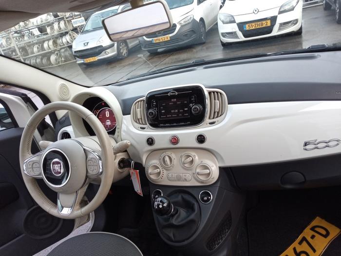 Fiat 500 1.2 Sloopvoertuig (2017, Wit)
