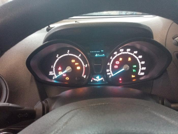 Ford Transit Courier 1.5 TDCi 75 Sloopvoertuig (2019, Zwart)