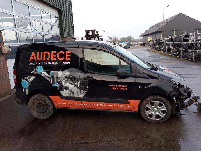 Ford Transit Courier 1.5 TDCi 75 Sloopvoertuig (2019, Zwart)