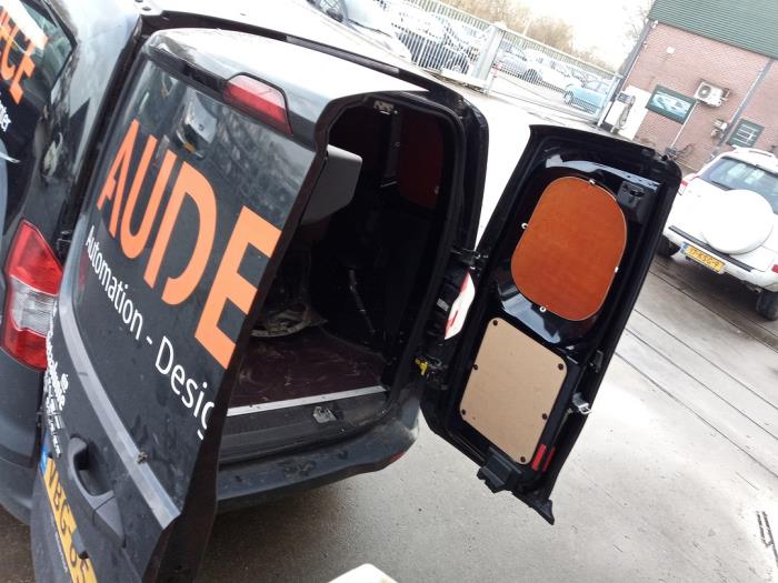 Ford Transit Courier 1.5 TDCi 75 Sloopvoertuig (2019, Zwart)