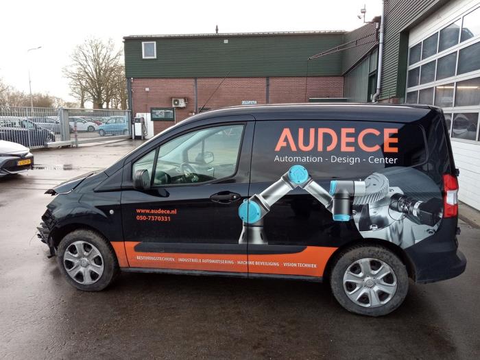 Ford Transit Courier 1.5 TDCi 75 Sloopvoertuig (2019, Zwart)