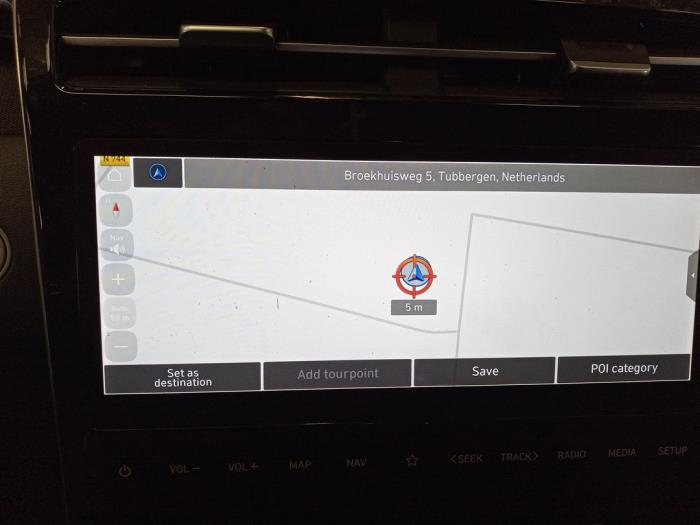 Hyundai Tucson 1.6 T-GDI Hybrid 48V Sloopvoertuig (2022, Wit)