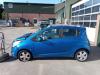 Chevrolet Spark 1.2 16V Samochód złomowany (2010, Niebieski)