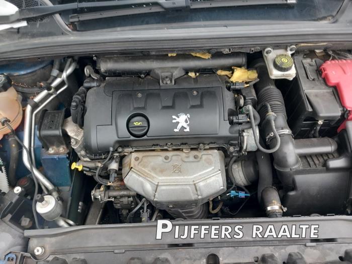 Peugeot 308 1.6 VTI 16V Samochód złomowany (2008, Niebieski)