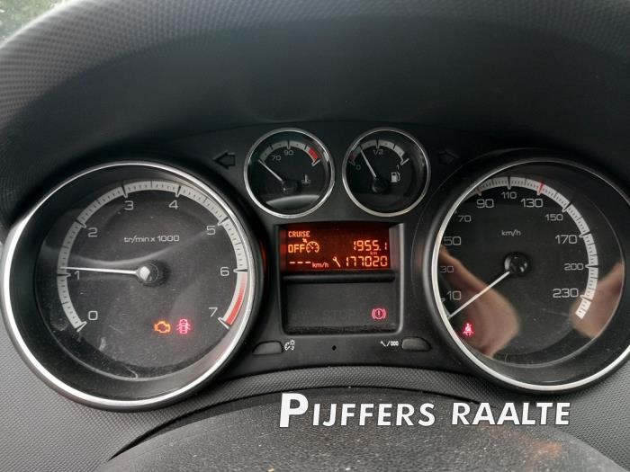 Peugeot 308 1.6 VTI 16V Samochód złomowany (2008, Niebieski)