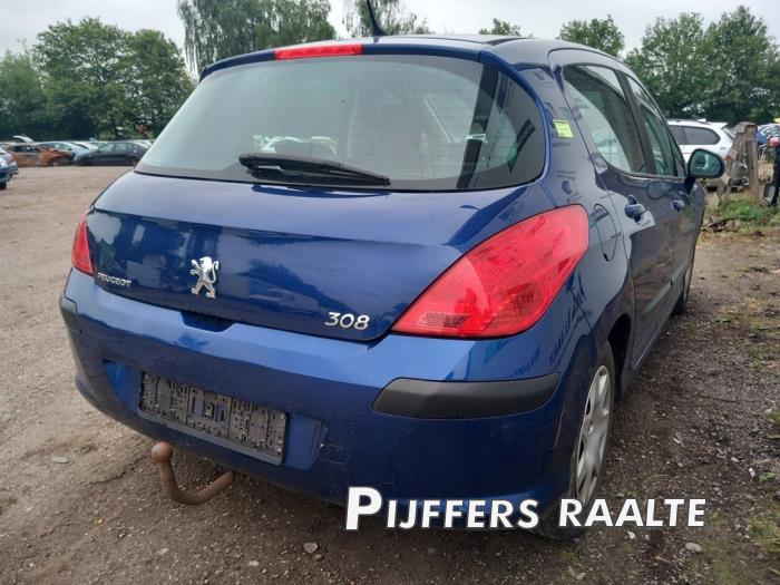 Peugeot 308 1.6 VTI 16V Samochód złomowany (2008, Niebieski)