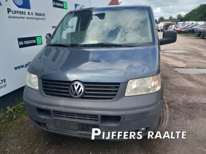 Volkswagen Transporter T5 2.5 TDi PF Samochód złomowany (2007, Metalik, Szary)