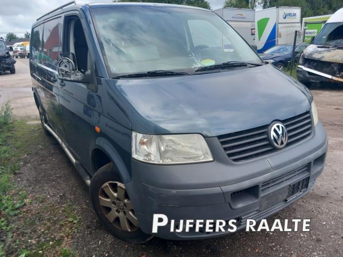 Volkswagen Transporter T5 2.5 TDi PF Samochód złomowany (2007, Metalik, Szary)