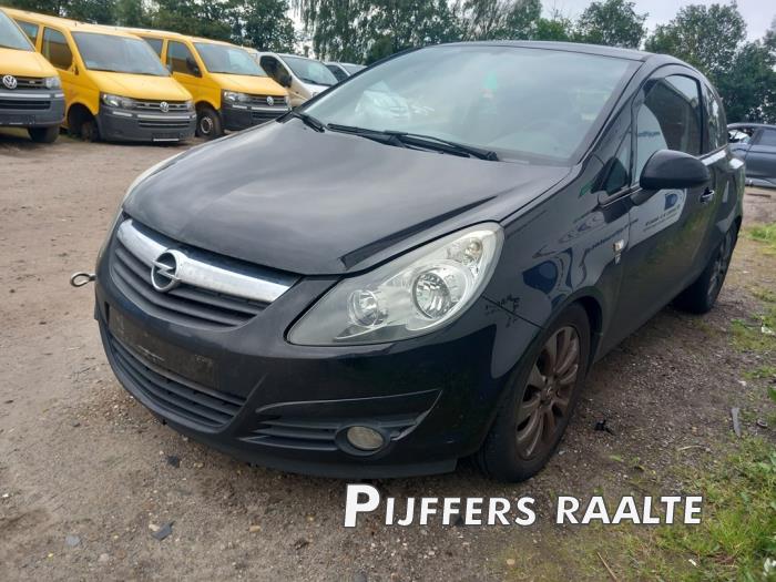 Opel Corsa D 1.4 16V Twinport Sloopvoertuig (2010, Zwart)