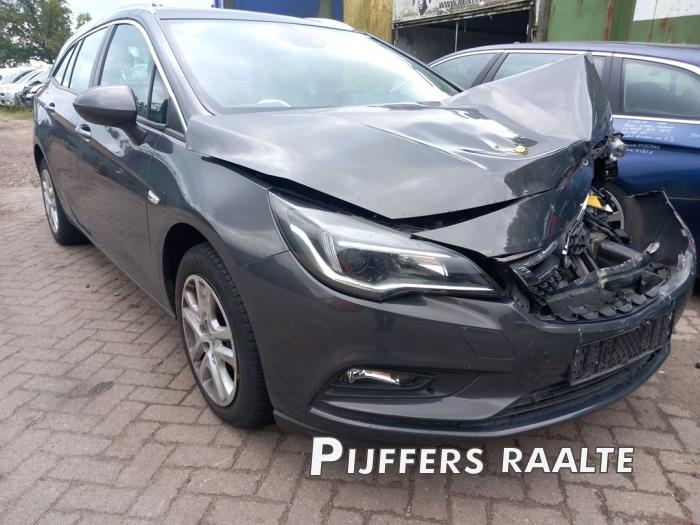 Opel Astra K Sports Tourer 1.0 Turbo 12V Samochód złomowany (2016, Szary)