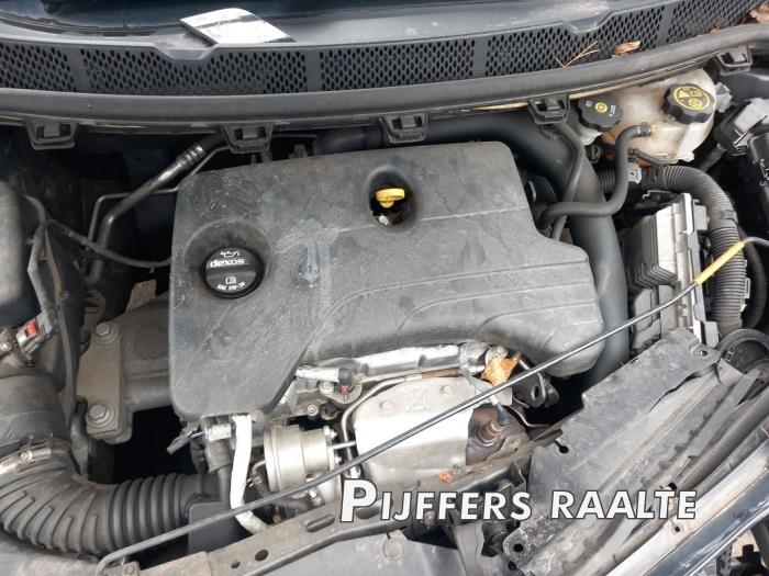 Opel Astra K Sports Tourer 1.0 Turbo 12V Samochód złomowany (2016, Szary)