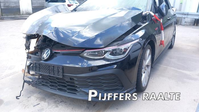 Volkswagen Golf VIII 2.0 GTI Clubsport 16V Skrotfordon (2021, ZWART)