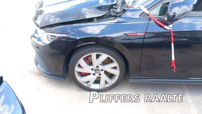 Volkswagen Golf VIII 2.0 GTI Clubsport 16V Skrotfordon (2021, ZWART)