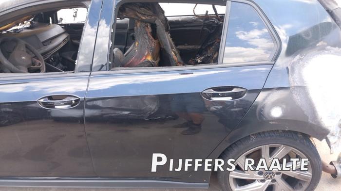 Volkswagen Golf VIII 2.0 GTI Clubsport 16V Skrotfordon (2021, ZWART)