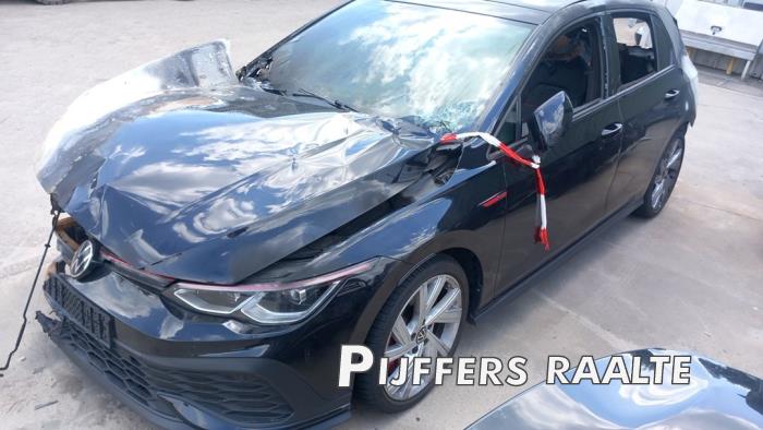 Volkswagen Golf VIII 2.0 GTI Clubsport 16V Skrotfordon (2021, ZWART)