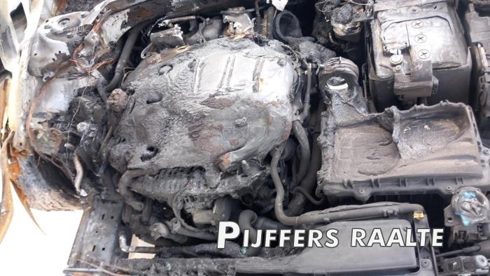 Volkswagen Golf VIII 2.0 GTI Clubsport 16V Skrotfordon (2021, ZWART)