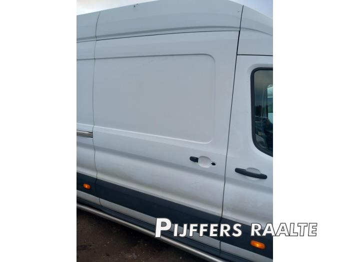 Ford Transit 2.0 TDCi 16V Eco Blue 130 RWD Sloopvoertuig (2022, Roze, Wit)