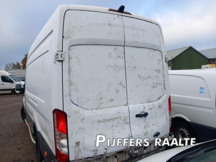 Ford Transit 2.0 TDCi 16V Eco Blue 130 RWD Sloopvoertuig (2022, Roze, Wit)