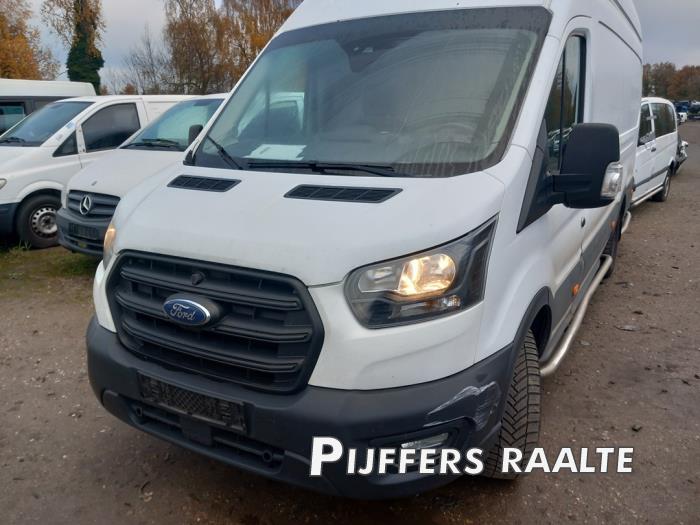 Ford Transit 2.0 TDCi 16V Eco Blue 130 RWD Sloopvoertuig (2022, Roze, Wit)