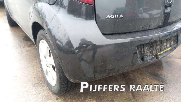 Opel Agila 1.0 12V Sloopvoertuig (2008, Zwart)