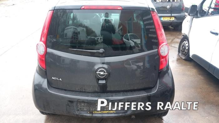 Opel Agila 1.0 12V Sloopvoertuig (2008, Zwart)