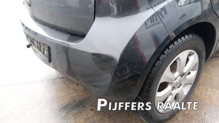 Opel Agila 1.0 12V Sloopvoertuig (2008, Zwart)