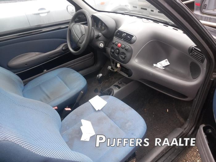 Fiat Seicento 1.1 MPI S,SX,Sporting Skrotfordon (2002, ZWART)