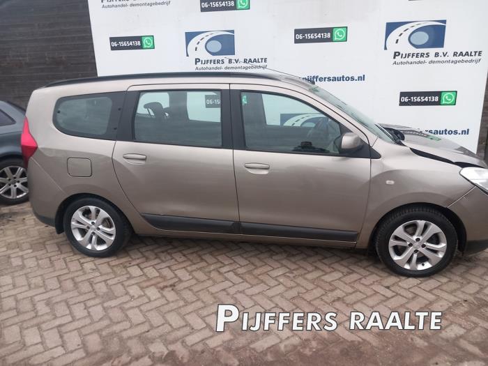 Dacia Lodgy 1.2 TCE 16V Skrotfordon (2013, BEIGE CENDRE)
