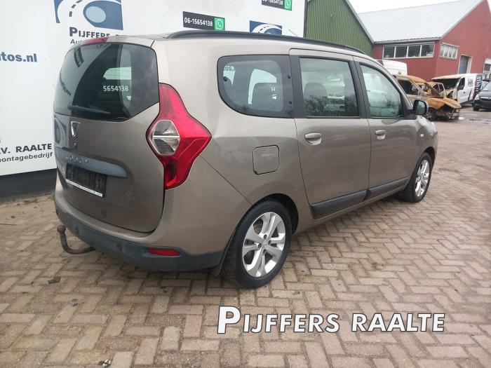 Dacia Lodgy 1.2 TCE 16V Skrotfordon (2013, BEIGE CENDRE)