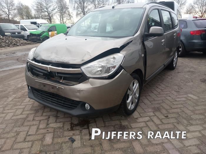 Dacia Lodgy 1.2 TCE 16V Skrotfordon (2013, BEIGE CENDRE)