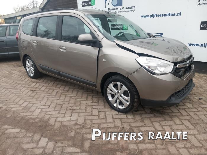 Dacia Lodgy 1.2 TCE 16V Skrotfordon (2013, BEIGE CENDRE)