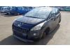 Peugeot 3008 I 1.6 16V THP 155 Skrotfordon (2010, ZWART)