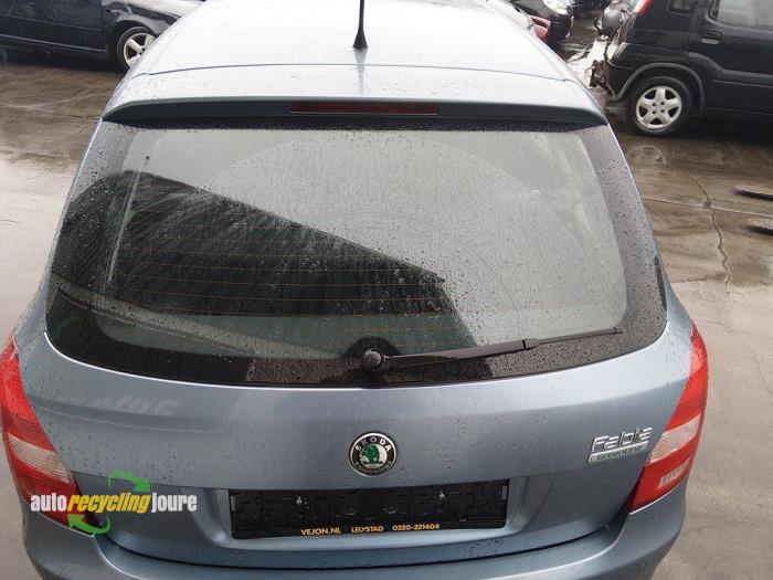 Skoda Fabia II Combi 1.2 TDI 12V Greenline Sloopvoertuig (2010, Blauw)