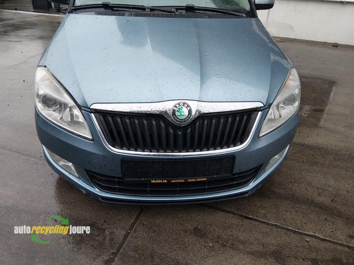 Skoda Fabia II Combi 1.2 TDI 12V Greenline Sloopvoertuig (2010, Blauw)