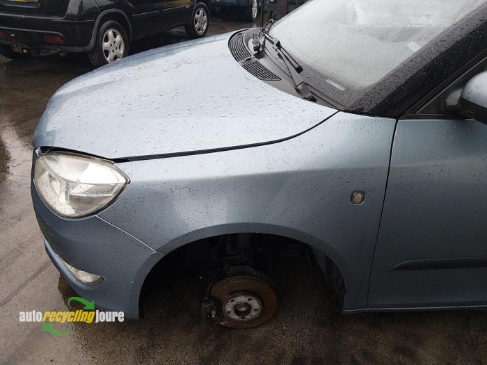 Skoda Fabia II Combi 1.2 TDI 12V Greenline Sloopvoertuig (2010, Blauw)