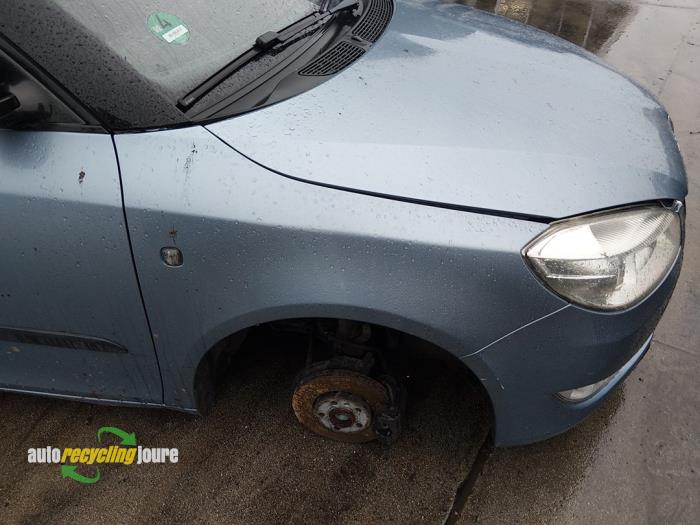 Skoda Fabia II Combi 1.2 TDI 12V Greenline Sloopvoertuig (2010, Blauw)