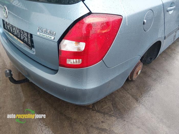 Skoda Fabia II Combi 1.2 TDI 12V Greenline Sloopvoertuig (2010, Blauw)