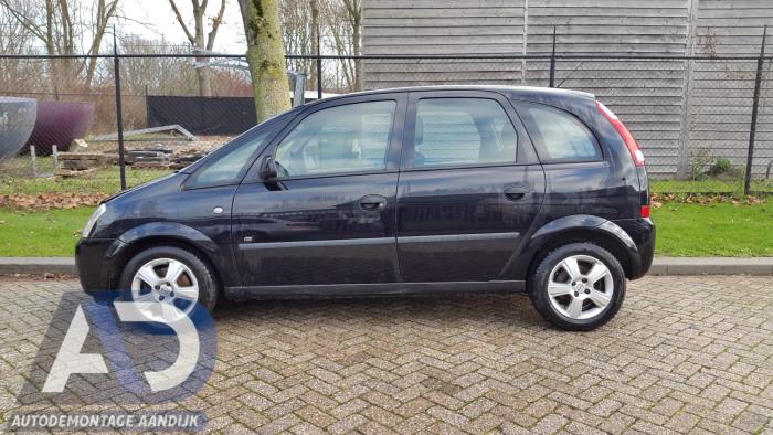 Opel Meriva 1.6 16V Sloopvoertuig (2005, Zwart)