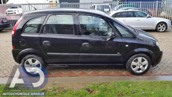 Opel Meriva 1.6 16V Sloopvoertuig (2005, Zwart)