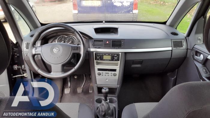 Opel Meriva 1.6 16V Sloopvoertuig (2005, Zwart)