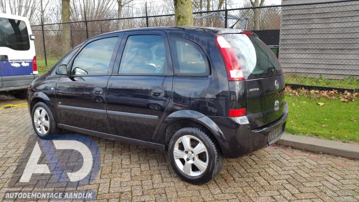 Opel Meriva 1.6 16V Sloopvoertuig (2005, Zwart)