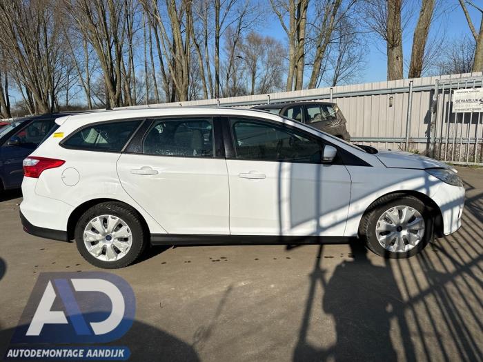 Ford Focus 3 Wagon 1.6 TDCi 95 Sloopvoertuig (2012, Wit)