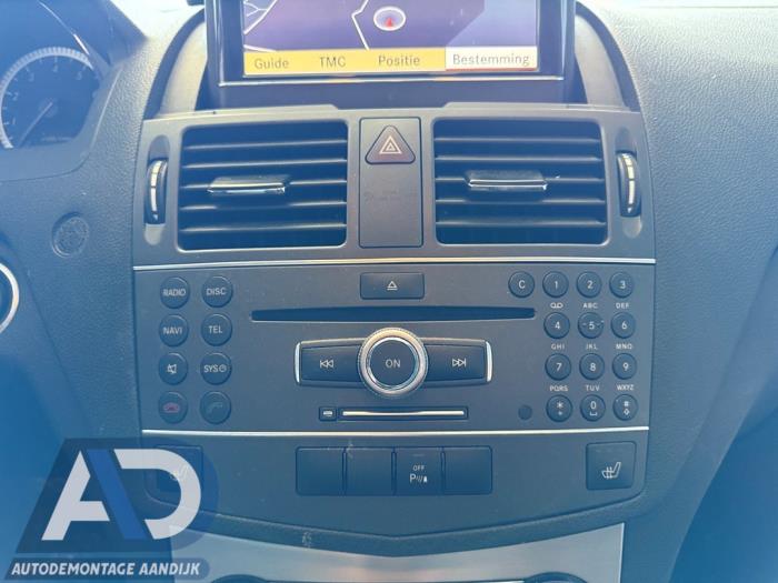 Mercedes C Estate 1.8 C-250 CGI 16V Skrotfordon (2011, ZWART)