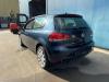 Volkswagen Golf VI 1.2 TSI BlueMotion Samochód złomowany (2010, Niebieski, Szary)